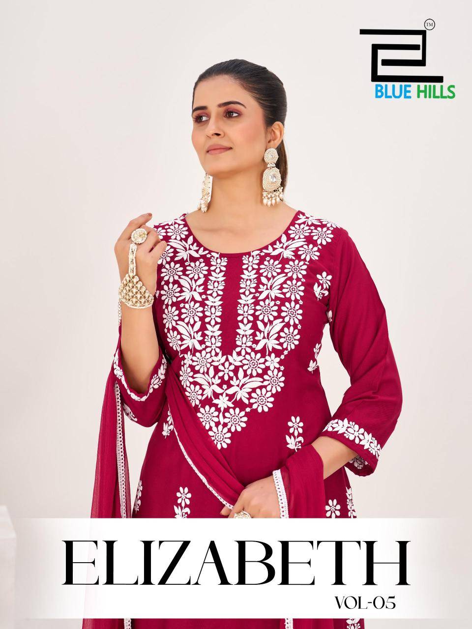 Blue hills elizabeth vol 5 Kurti manufacturers in Kolkata